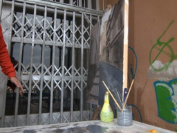 Concurso de Pintura al aire Libre en Mula 2012